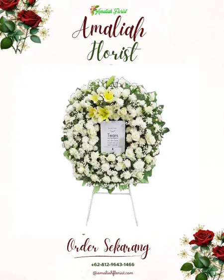 Krans Bunga Duka Sinar Mulya